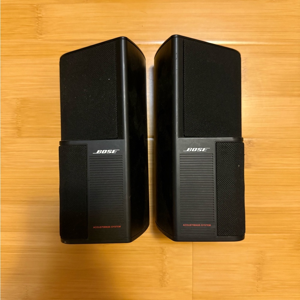 Bose Dual Black Speakers